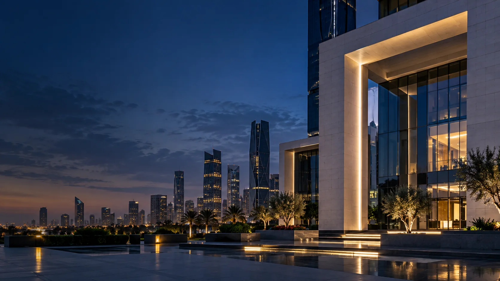 عمارة أعمال سعودية معاصرة